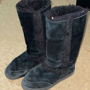 Furry boots